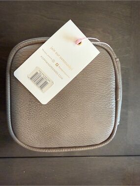 Poppy & Peonies Dark Grey Tech Case